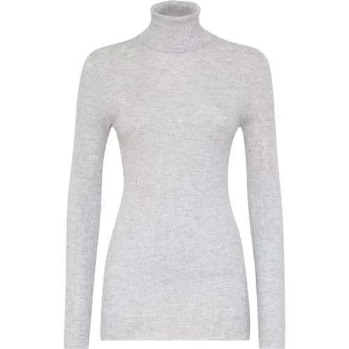 Luxury Sweaters Collection , female, Sizes: L, S, M - BRUNELLO CUCINELLI - Modalova