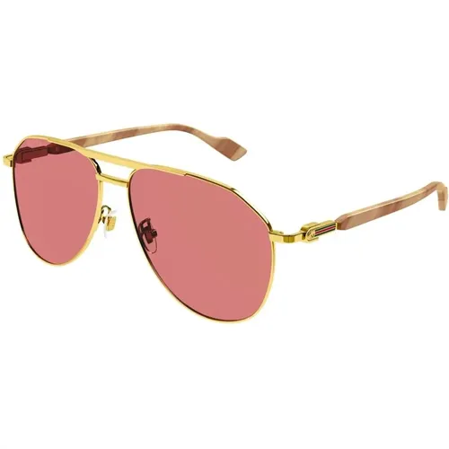 Stylische Sonnenbrille für Männer , Herren, Größe: 59 MM - Gucci - Modalova