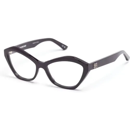 Lila Optische Brille, Stilvoll und Vielseitig , Damen, Größe: 56 MM - Balenciaga - Modalova