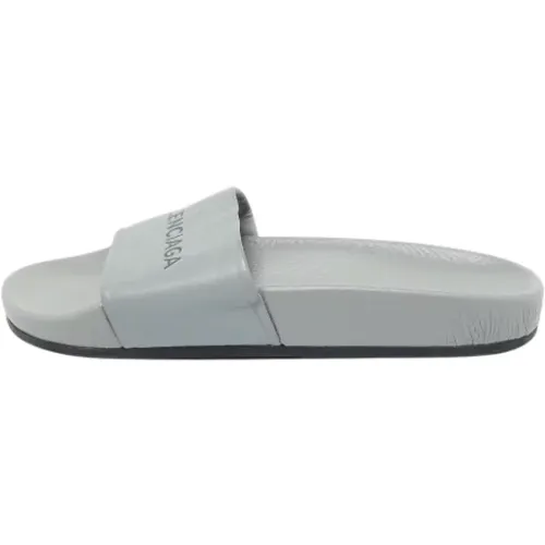 Pre-owned Flats, female, , Size: 5 US Pre-owned Leather flats - Balenciaga Vintage - Modalova