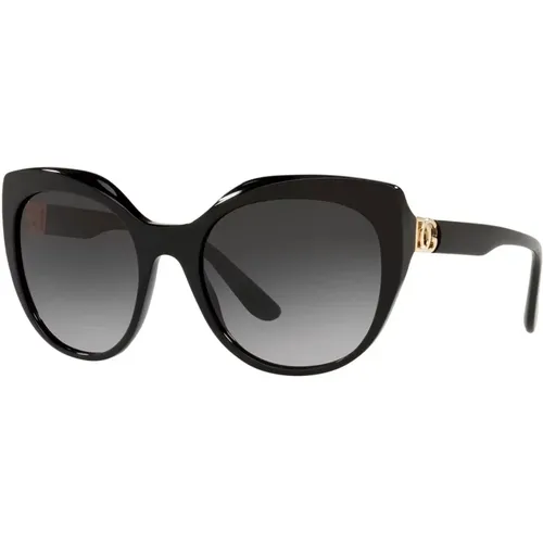 Grey Shaded Sunglasses - Dolce & Gabbana - Modalova