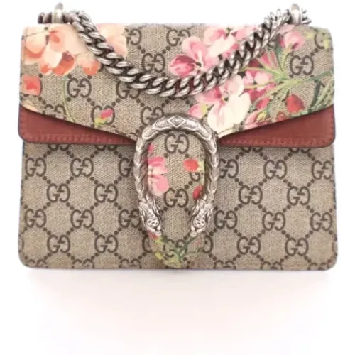 Pre-owned Cross Body Bags, female, , Size: ONE SIZE Pre-owned Coated canvas gucci-bags - Gucci Vintage - Modalova