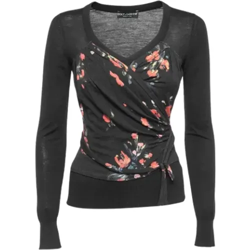 Pre-owned Tops, female, , Size: S Pre-owned Knit tops - Dolce & Gabbana Pre-owned - Modalova