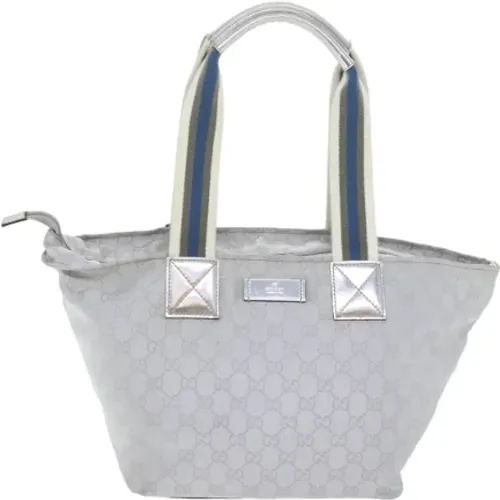 Pre-owned Tote Bags, female, , Size: ONE SIZE Pre-owned Canvas gucci-bags - Gucci Vintage - Modalova