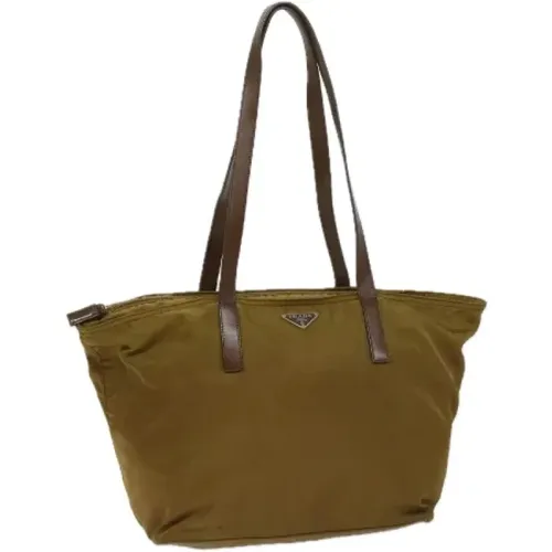 Pre-owned Tote Bags, female, , Size: ONE SIZE Pre-owned Nylon prada-bags - Prada Vintage - Modalova