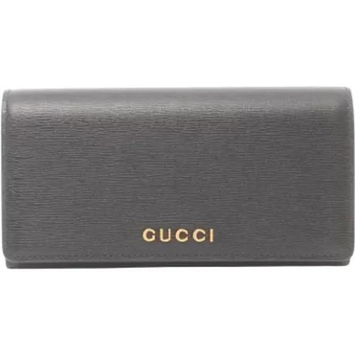 Pre-owned Leather wallets , female, Sizes: ONE SIZE - Gucci Vintage - Modalova