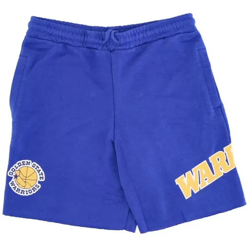 NBA Game Day French Terry Shorts , male, Sizes: S, XL - Mitchell & Ness - Modalova