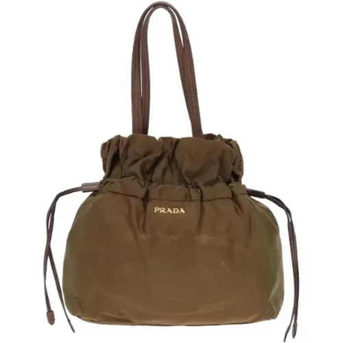 Pre-owned Bucket Bags, female, , Size: ONE SIZE Pre-owned Fabric prada-bags - Prada Vintage - Modalova