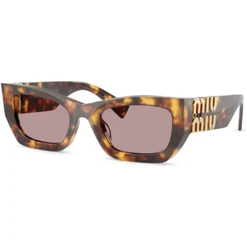 MU 09Ws 14L20I Sunglasses , female, Sizes: 53 MM - Miu Miu - Modalova