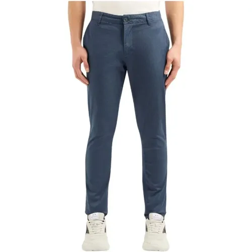 Chinos Casual Trousers , male, Sizes: W31 - Emporio Armani - Modalova