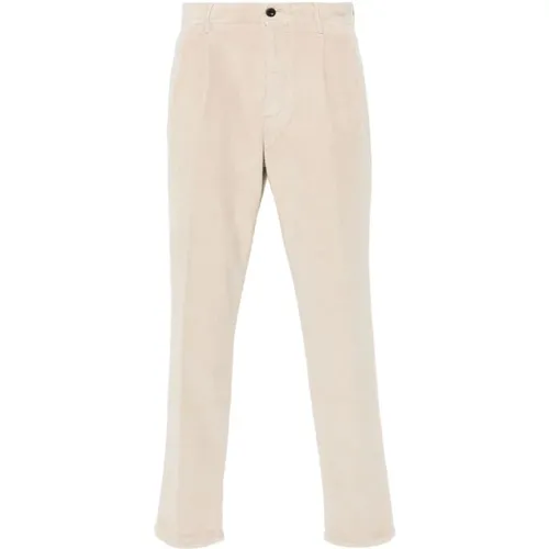 Chinos, male, , Size: W36 Slim Fit Cotton Pants - Incotex - Modalova