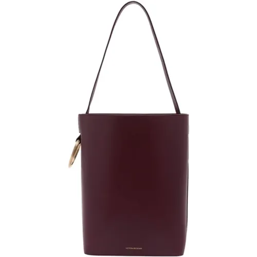 Shoulder Bags, female, , Size: ONE SIZE Dia Bucket Bag - Victoria Beckham - Modalova