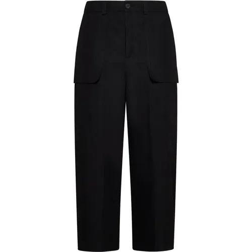 Trousers with Patch Pocket , male, Sizes: XL, S, L, M - Studio Nicholson - Modalova