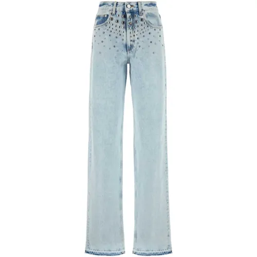 Klassische Denim Jeans , Damen, Größe: W25 - Alessandra Rich - Modalova