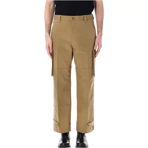 Straight Trousers, male, , Size: L Cargo Pants Ss24 - Comme des Garçons - Modalova