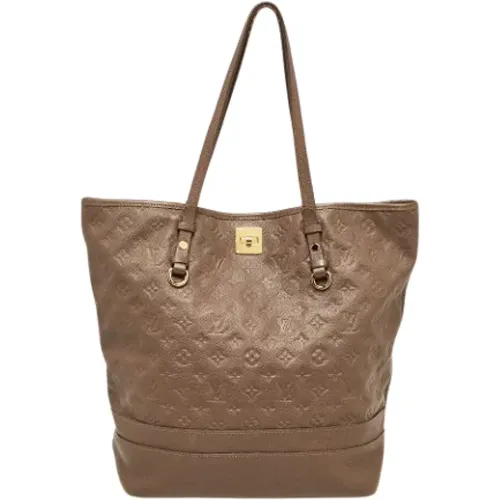 Pre-owned Tote Bags, female, , Size: ONE SIZE Pre-owned Leather totes - Louis Vuitton Vintage - Modalova