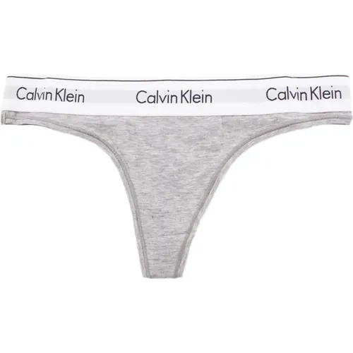 Bottoms, female, , Size: L Soft Cotton Thong Underwear - Calvin Klein - Modalova