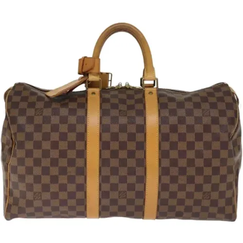 Pre-owned Weekend Bags, female, , Size: ONE SIZE Pre-owned Canvas louis-vuitton-bags - Louis Vuitton Vintage - Modalova