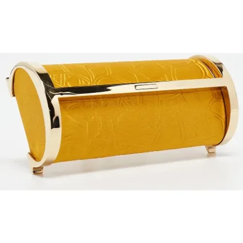 Pre-owned Clutches, female, , Size: ONE SIZE Pre-owned Satin clutches - Carolina Herrera Pre-owned - Modalova