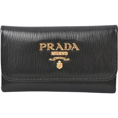 Pre-owned Leather key-holders , female, Sizes: ONE SIZE - Prada Vintage - Modalova