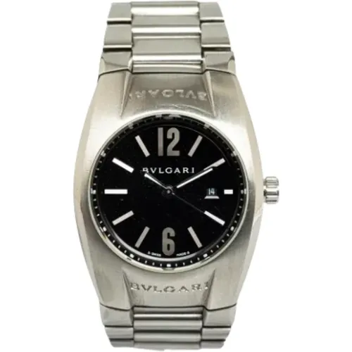 Pre-owned Watches, female, , Size: ONE SIZE Pre-owned Stainless Steel watches - Bvlgari Vintage - Modalova