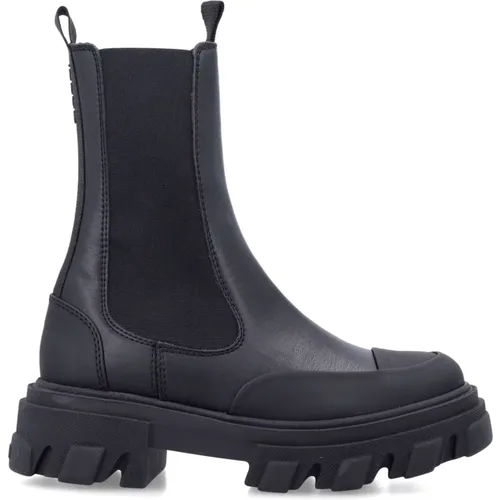 Chelsea Boots, female, , Size: 6 US Closed Chelsea Boots Aw25 - Ganni - Modalova