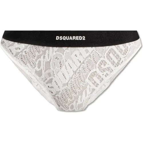 Spitzen-Slip , Damen, Größe: 2XL - Dsquared2 - Modalova