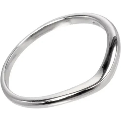 Pre-owned Platinum rings , female, Sizes: ONE SIZE - Bvlgari Vintage - Modalova