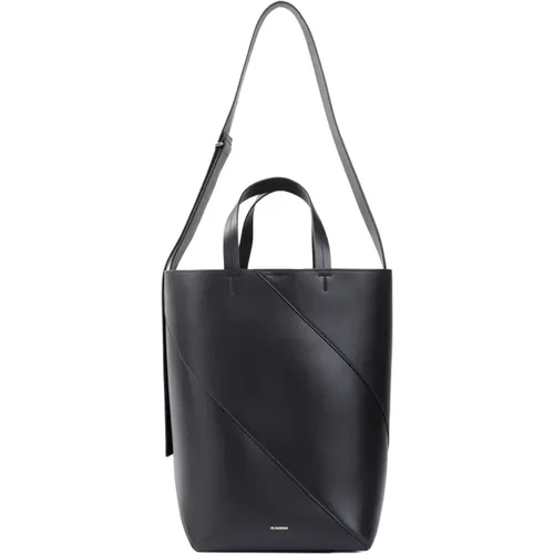 Shoulder Bag Vertigo Style , female, Sizes: ONE SIZE - Jil Sander - Modalova