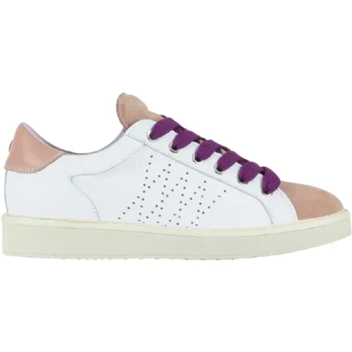 Pink Sneakers P01 Lace-Up Shoes , female, Sizes: 5 UK, 4 UK, 3 UK - Panchic - Modalova