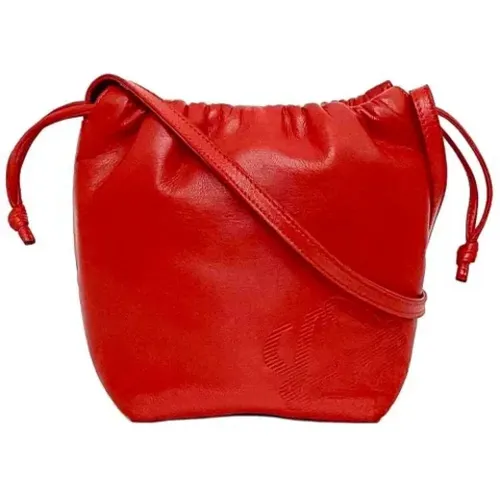 Pre-owned Bucket Bags, female, , Size: ONE SIZE Pre-owned Fabric shoulder-bags - Loewe Pre-owned - Modalova