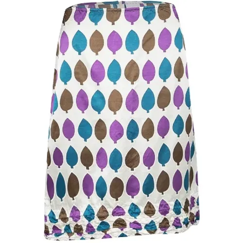 Pre-owned Skirts, female, , Size: S Pre-owned Silk bottoms - Marni Pre-owned - Modalova