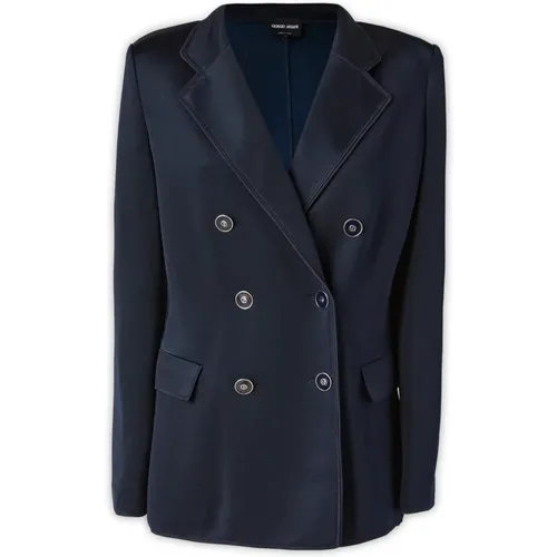 Blazers , female, Sizes: S, M - Giorgio Armani - Modalova