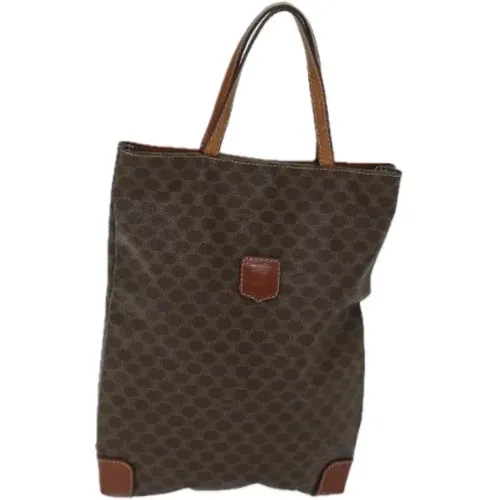 Pre-owned Tote Bags, female, , Size: ONE SIZE Pre-owned Canvas celine-bags - Celine Vintage - Modalova