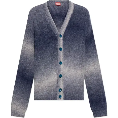 Cardigans, male, , Size: 2XL Cardigan K-Ramarro - Diesel - Modalova