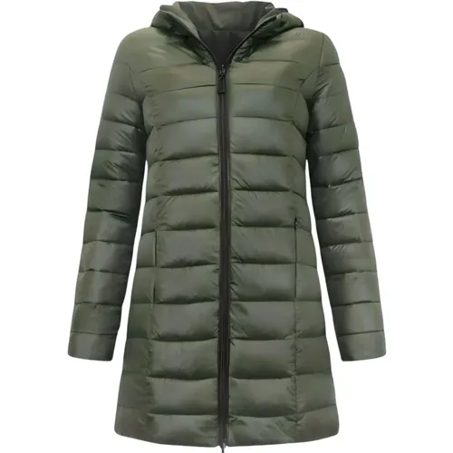 Wendbare Winterjacke für Frauen - 2161-G , Damen, Größe: L - Gentile Bellini - Modalova