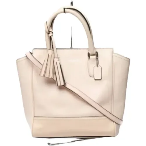 Pre-owned Tote Bags, female, , Size: ONE SIZE Pre-owned Leather handbags - Coach Pre-owned - Modalova