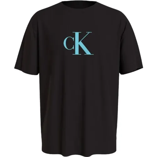 T-Shirts , male, Sizes: XL, M, 2XL, S, L - Calvin Klein - Modalova
