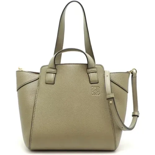 Pre-owned Tote Bags, female, , Size: ONE SIZE Pre-owned Leather handbags - Loewe Pre-owned - Modalova