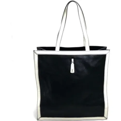 Pre-owned Tote Bags, female, , Size: ONE SIZE Pre-owned Leather handbags - Yves Saint Laurent Vintage - Modalova