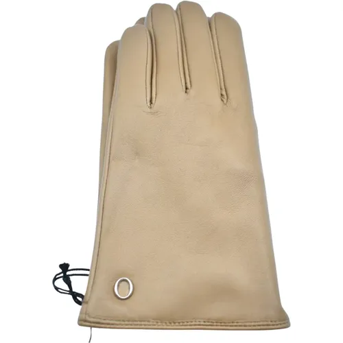 Gloves, female, , Size: 7 1/2 IN Almond Gloves - Orciani - Modalova
