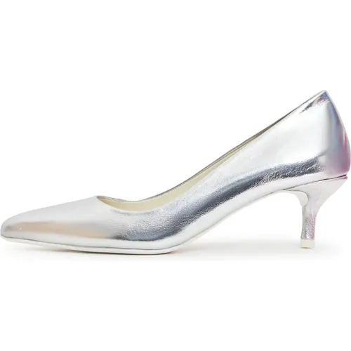 Elegante Luxus Pumps - Silber - Cesare Gaspari - Modalova