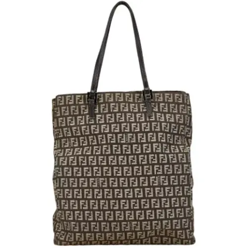 Pre-owned Tote Bags, female, , Size: ONE SIZE Pre-owned Canvas fendi-bags - Fendi Vintage - Modalova