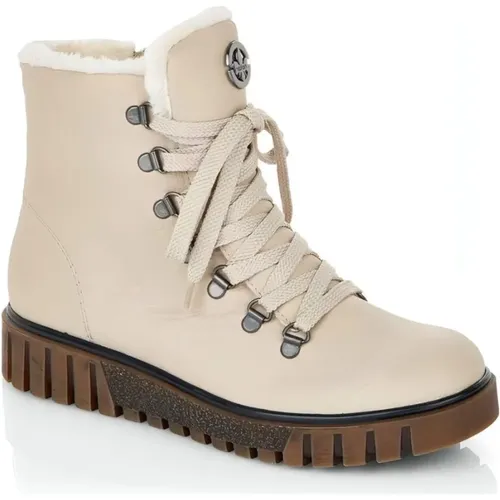 Casual Closed Boots , female, Sizes: 6 UK, 7 UK, 5 UK, 4 UK, 8 UK, 3 UK - Rieker - Modalova