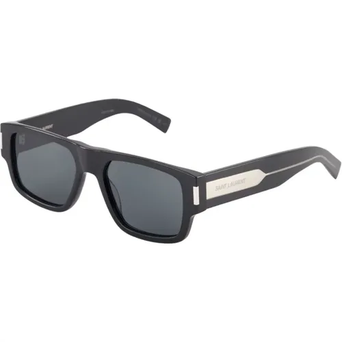 Modische Sonnenbrille mit UV-Schutz,Schildpatt Sonnenbrille Slip-On Stil - Saint Laurent - Modalova