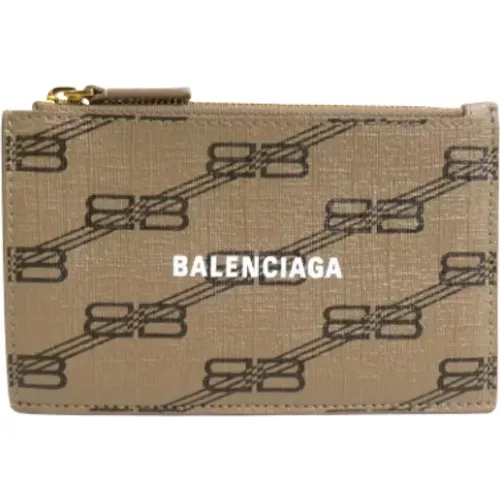 Pre-owned Wallets, female, , Size: ONE SIZE Pre-owned Leather wallets - Balenciaga Vintage - Modalova