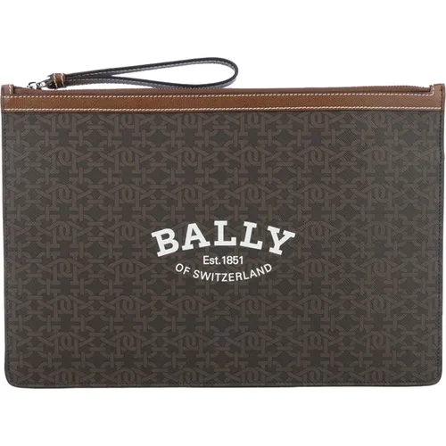 Clutches, male, , Size: ONE SIZE Stylish Borse Clutch Bag - Bally - Modalova