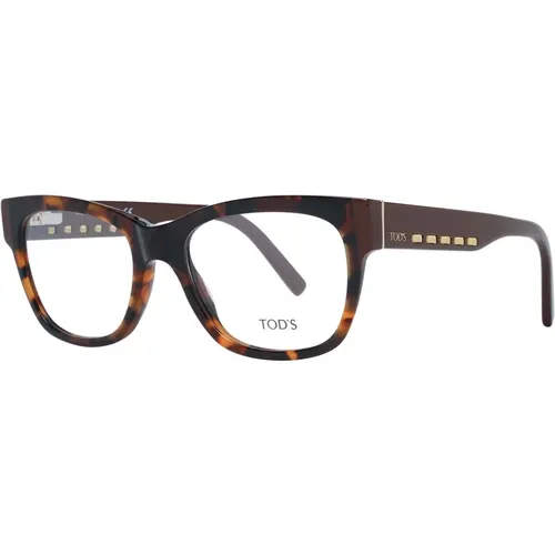 Glasses, female, , Size: ONE SIZE Rectangle Optical Frames for Women - TOD'S - Modalova