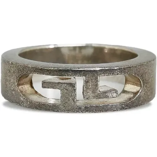 Pre-owned Jewellery, female, , Size: ONE SIZE Pre-owned Metal rings - Gucci Vintage - Modalova