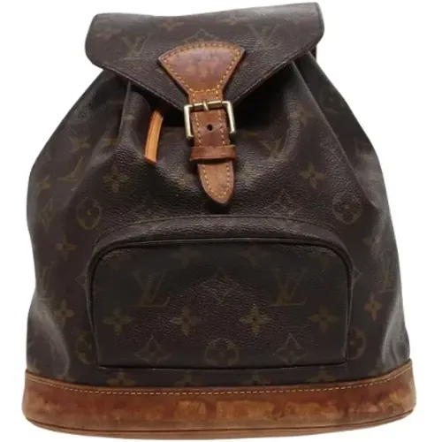 Pre-owned Backpacks, female, , Size: ONE SIZE Pre-owned Canvas backpacks - Louis Vuitton Vintage - Modalova